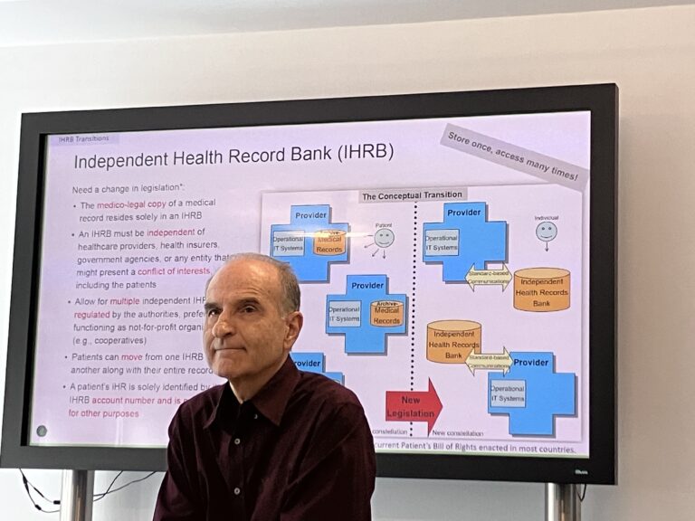 Digitale Gesundheitsversorgung neu gedacht: Dr. Amnon Shabo zu Besuch an der FAU und Uniklinikum Erlangen